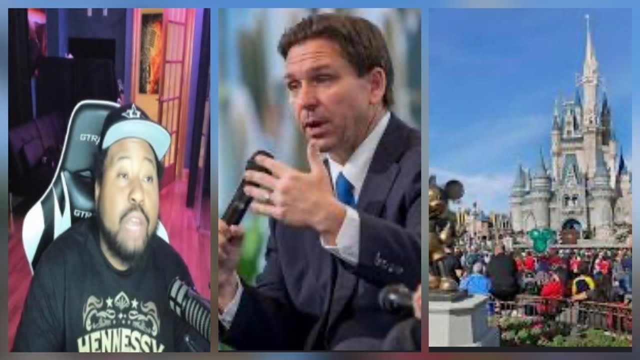 DJ Akademiks speaks on Florida Governor Ron DeSantis Battle against Disney & Disney clapping back!