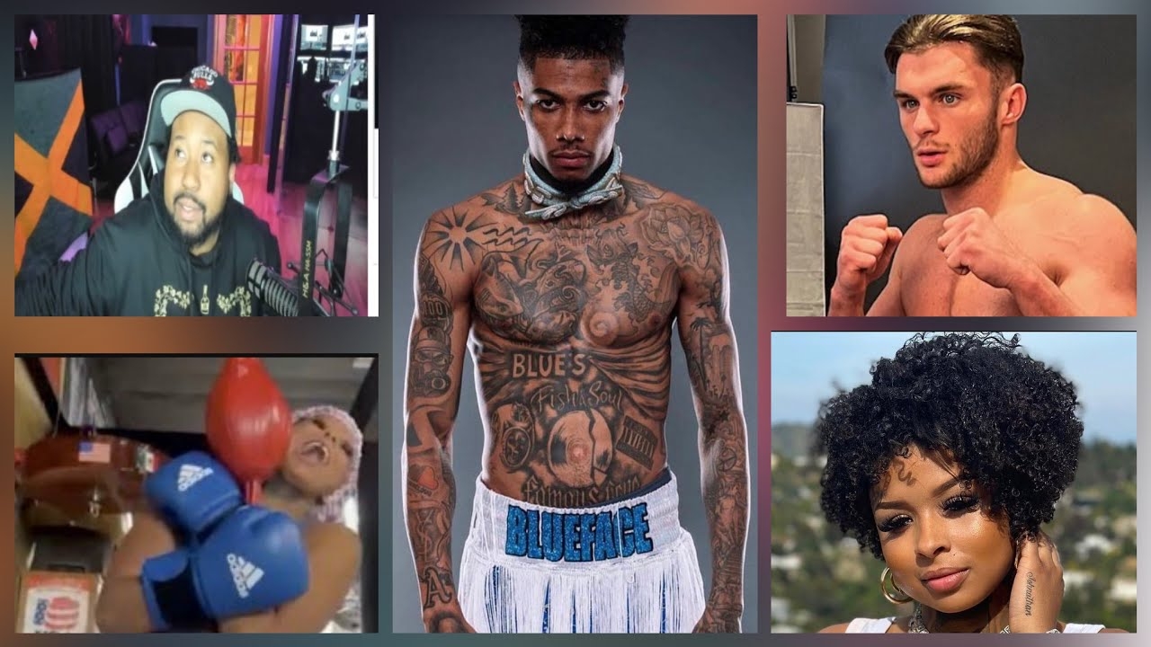 Chrisean trained him well! DJ Akademiks reacts to Blueface winning Vs Ed Matthews in boxing match!