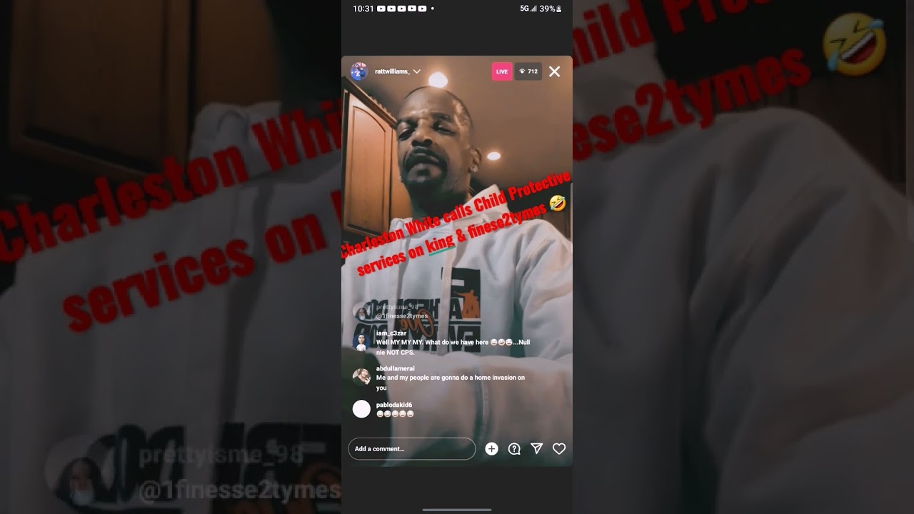 Charleston white On The Phone with  Child Protection Services On lil King & Finesse 2x 🤣