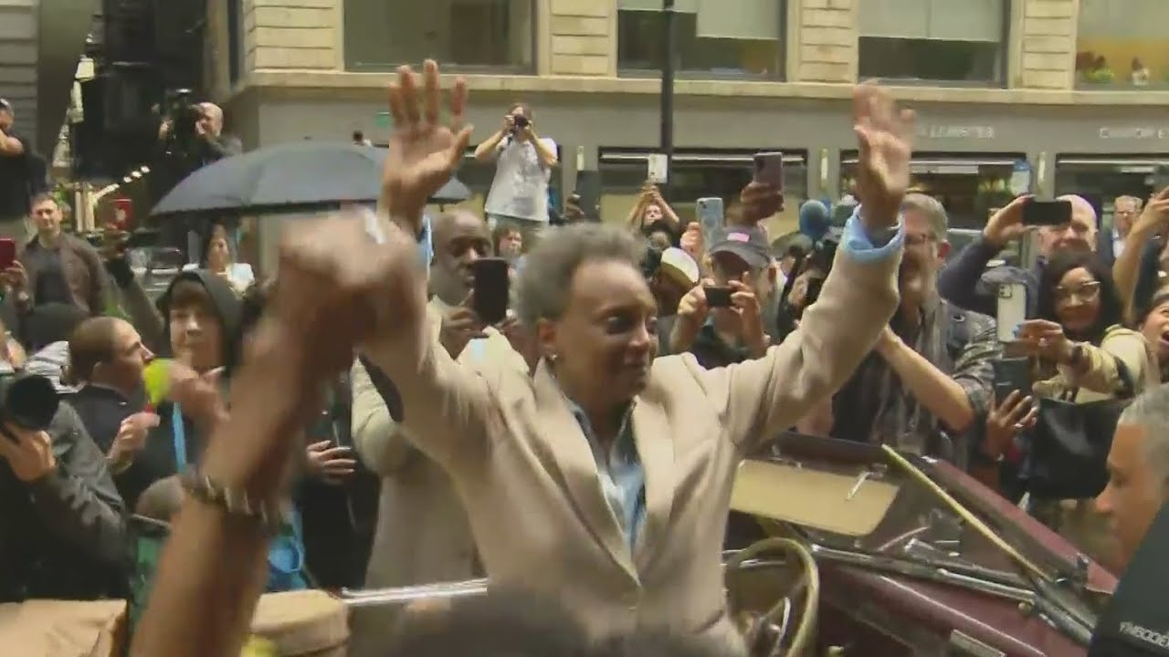 Lori Lightfoot spends last day as mayor touting accomplishments