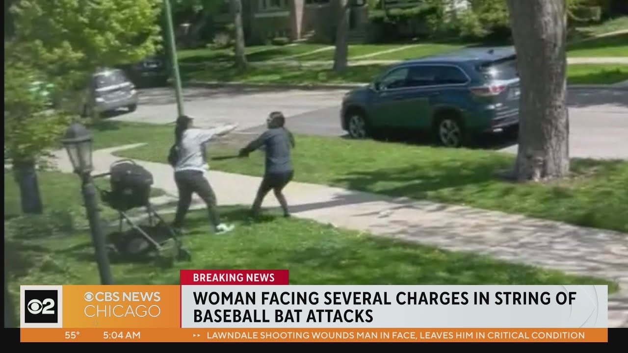 Woman charged with attacking 10 others with bat on Northwest Side