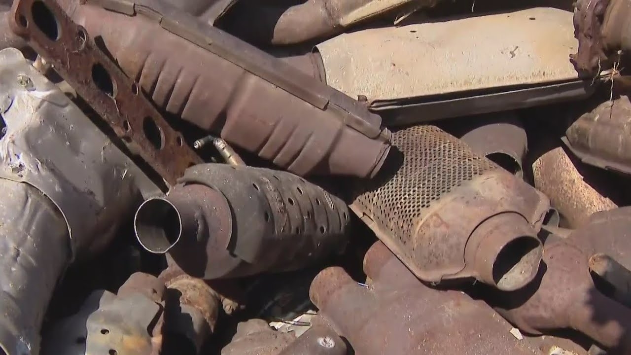 Suburban bust nets 612 catalytic converters