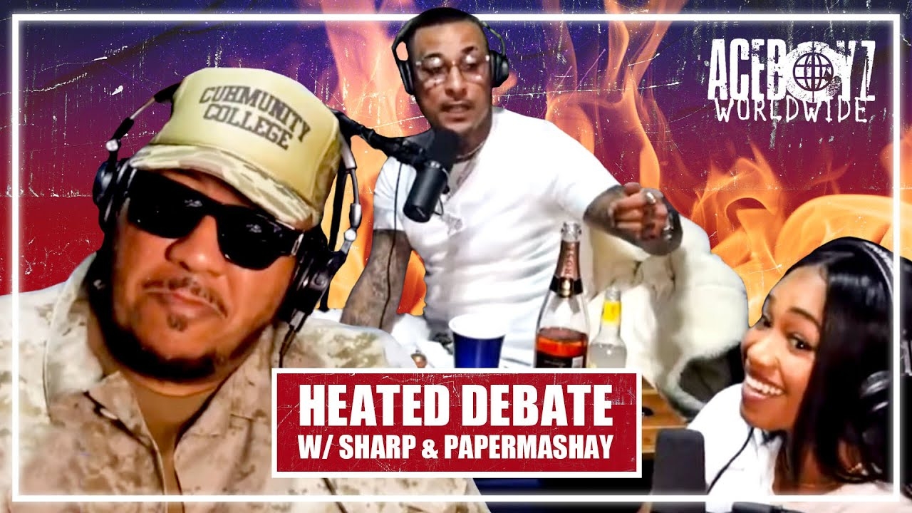 Sharp Gets Into Heated Debate w/ PapermaShay During Stream