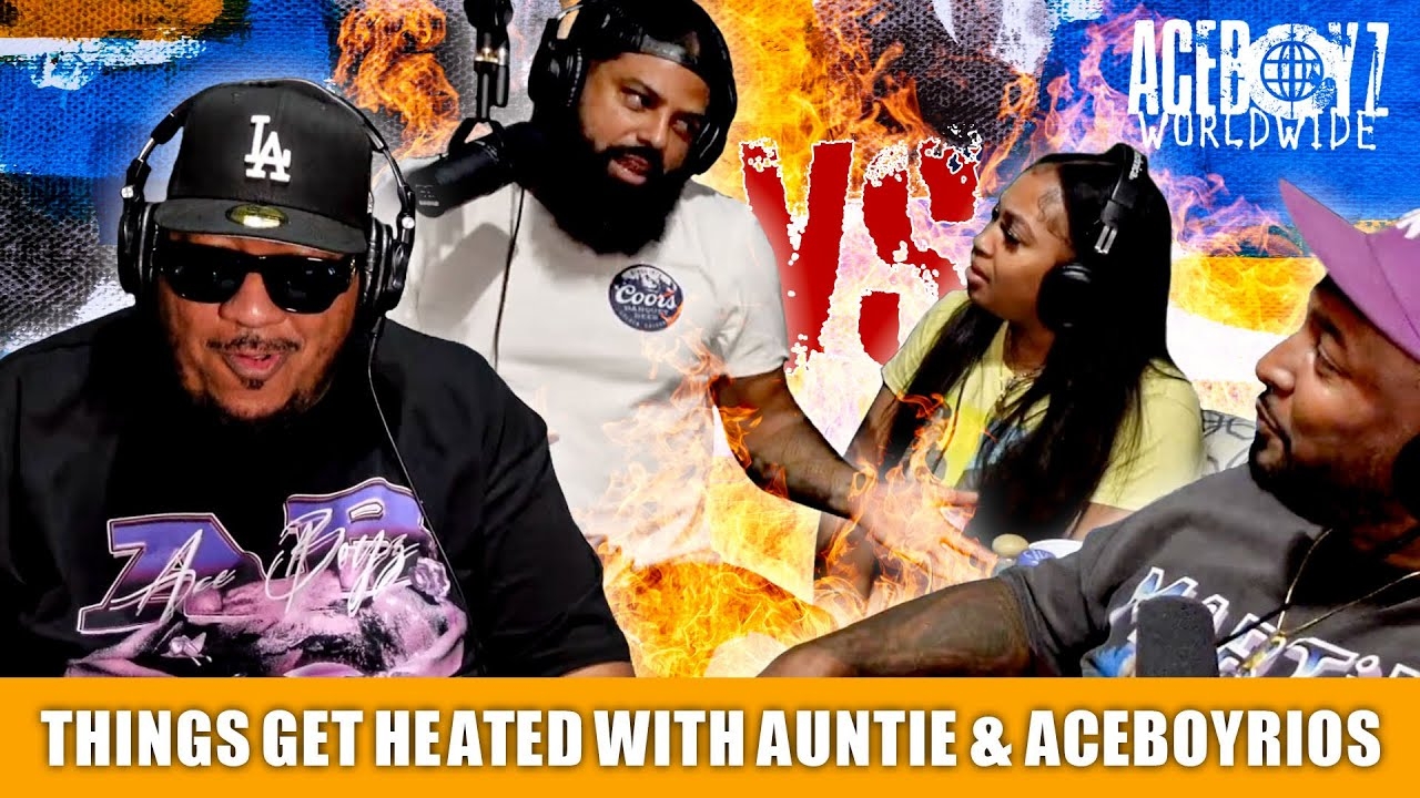 Things Get Heated w/ Auntie & AceBoyRios During Stream