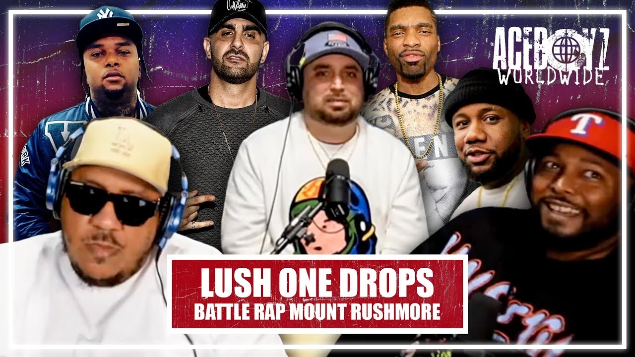 Lush One Drops His Battle Rap Mount Rushmore Selections