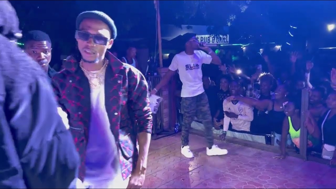 Yo Maps & Slim The Hitmaker Live Performance In Livingstone 08.10.22
