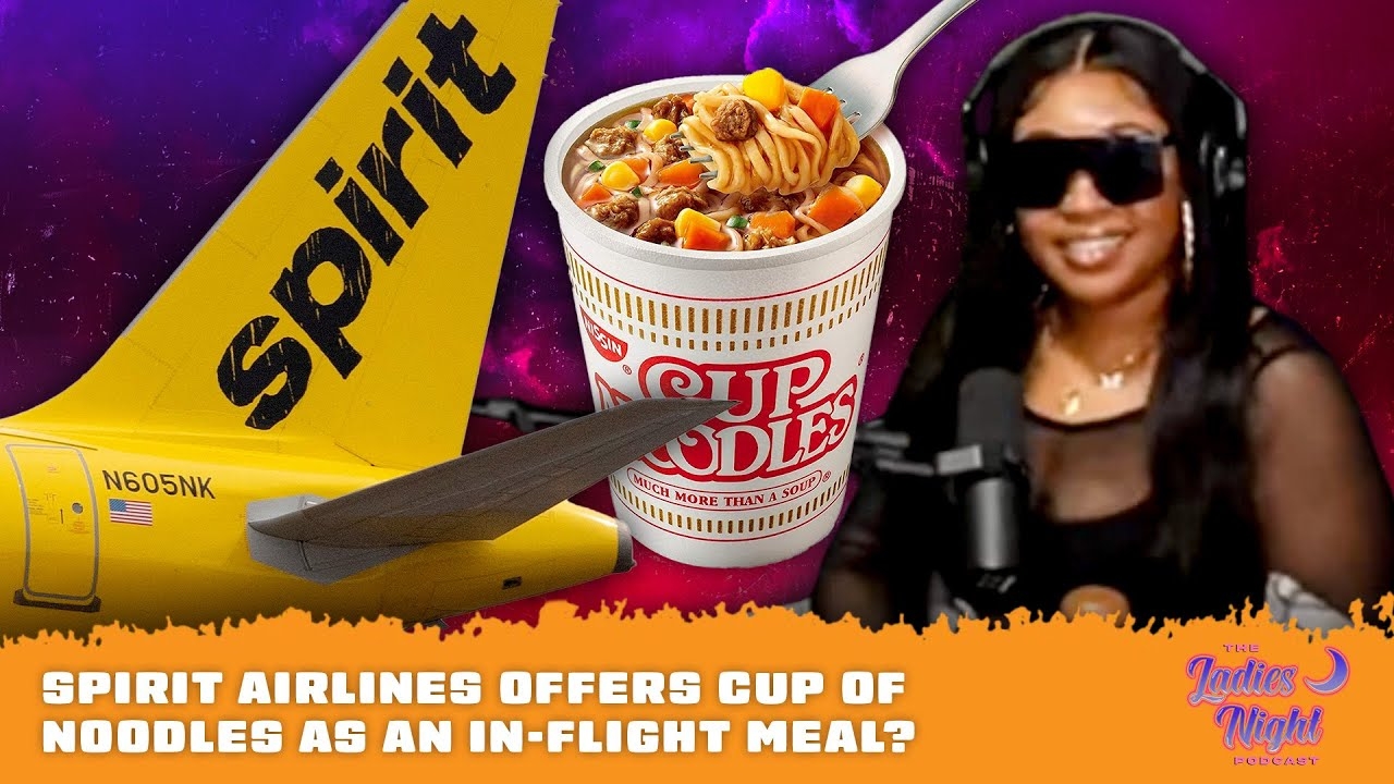 Spirit Airlines Offers Cup of Noodles as an In-Flight Meal?