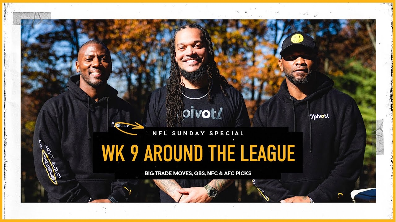 NFL WK 9 Turn of an Era w/ QBs, Top Trade Moves, NFC & AFC Picks & RBs in Dallas | The Pivot Podcast