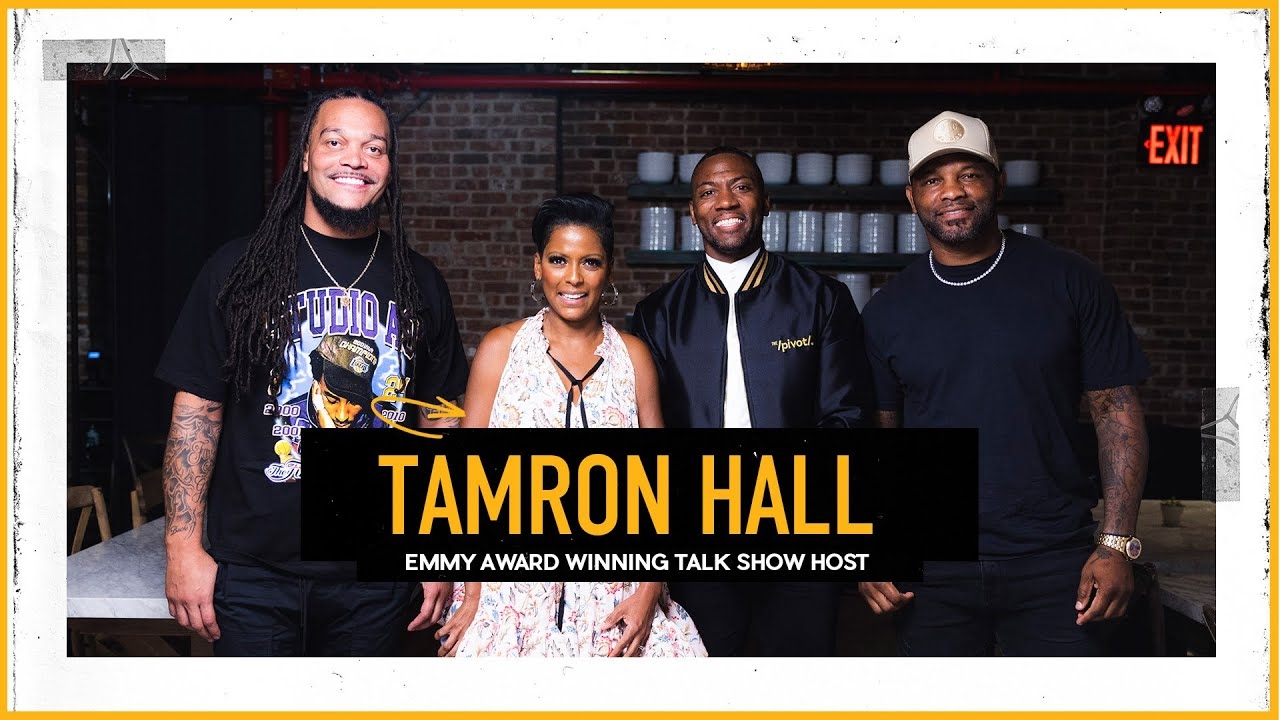 Tamron Hall Overcoming Odds to Emmy Award Winning Talk Show Host to Media Mogul | The Pivot Podcast