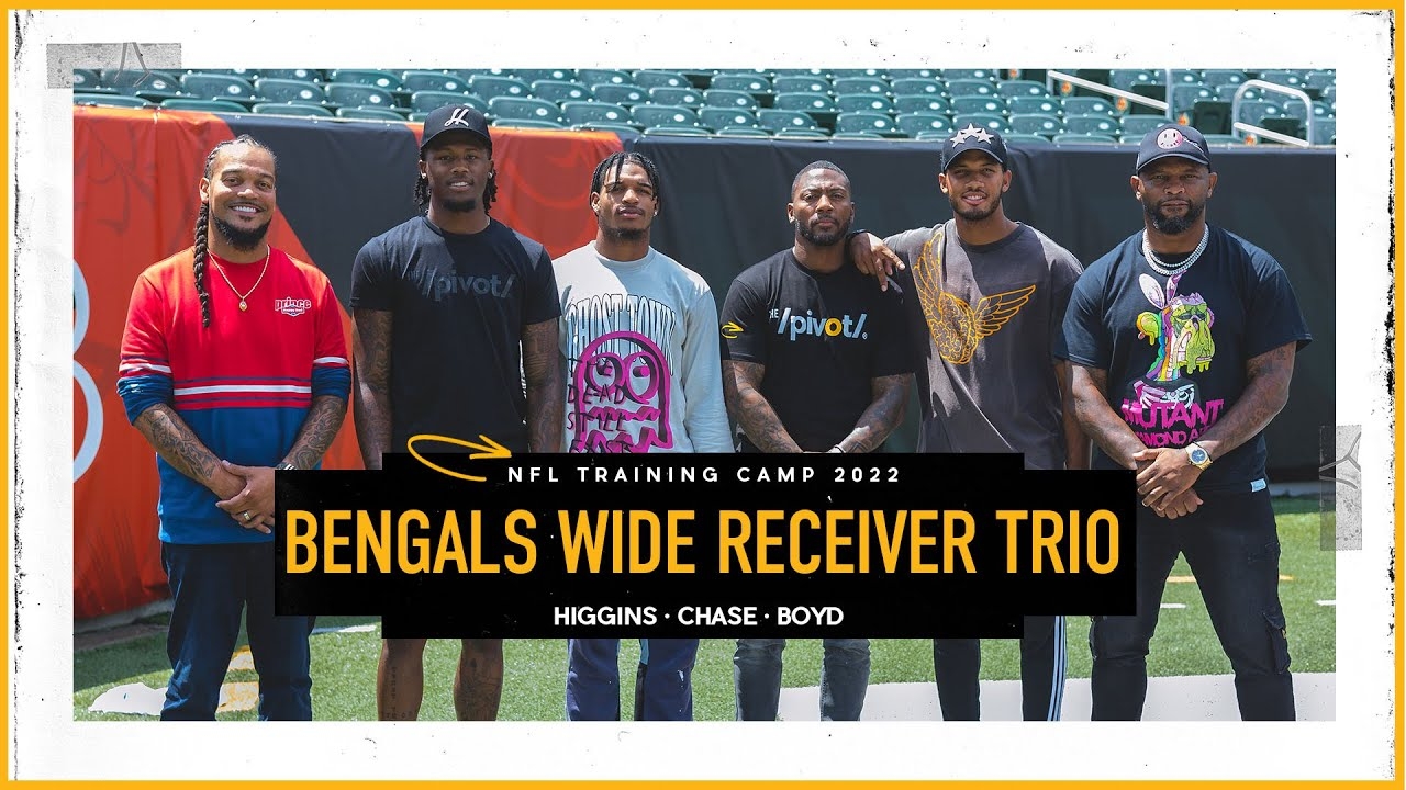 JaMarr Chase, Tee Higgins & Tyler Boyd the NFLs Top WR Trio: Super Bowl or Bust |The Pivot Podcast