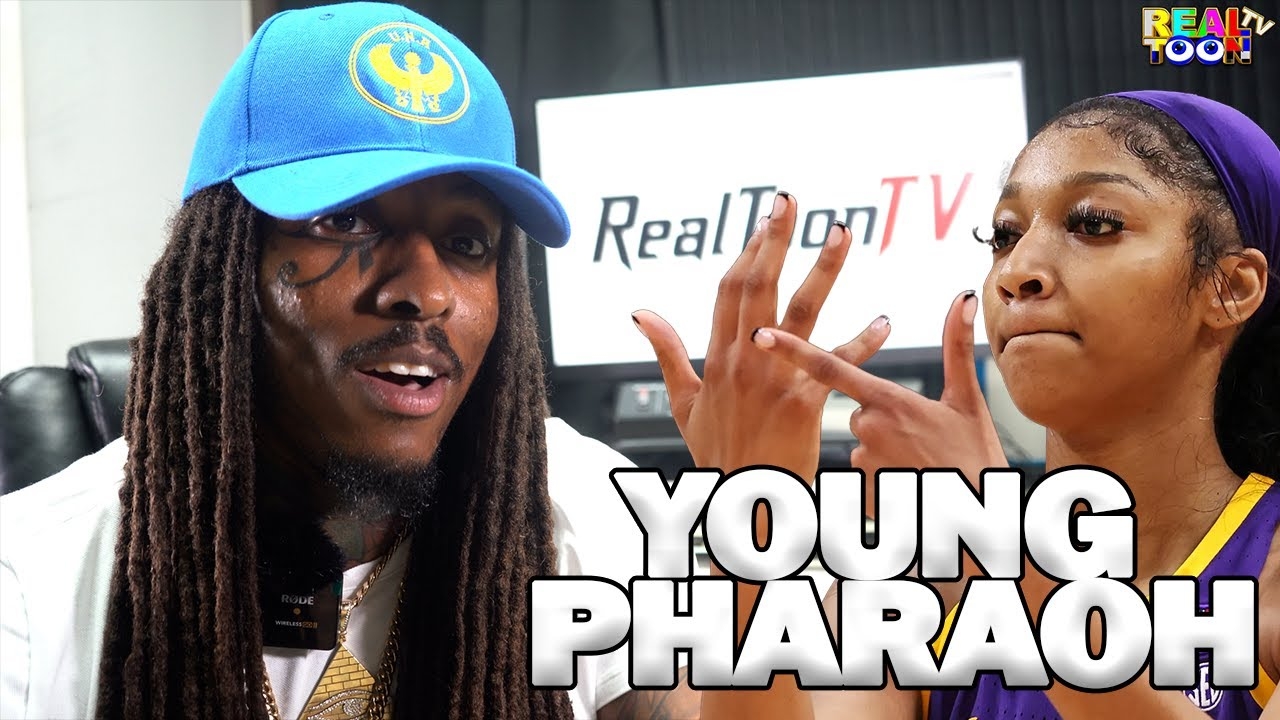 Young Pharoah Reacts to Angel Reese Getting Dragged by the Press for Celebrating a Win Part 3