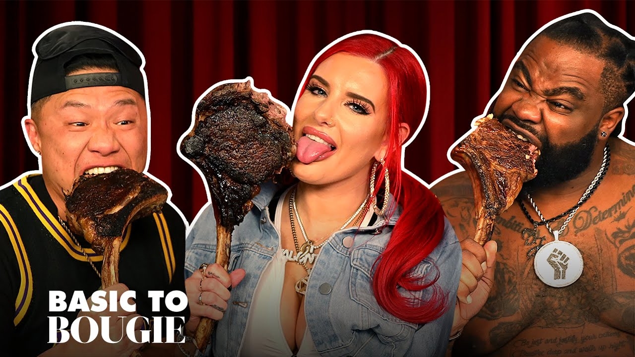 Grab Your Tomahawk and Toast to the Good Life! Ft. Justina Valentine   Basic to Bougie: Season 7