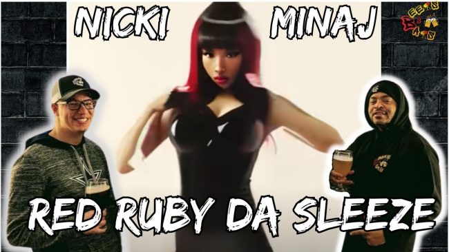 NICKI UNCUT!! | Nicki Minaj Red Ruby Da Sleeze Reaction | Certified BOOTLEG