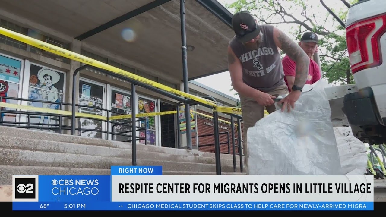 New Little Village facility for migrants opened Saturday