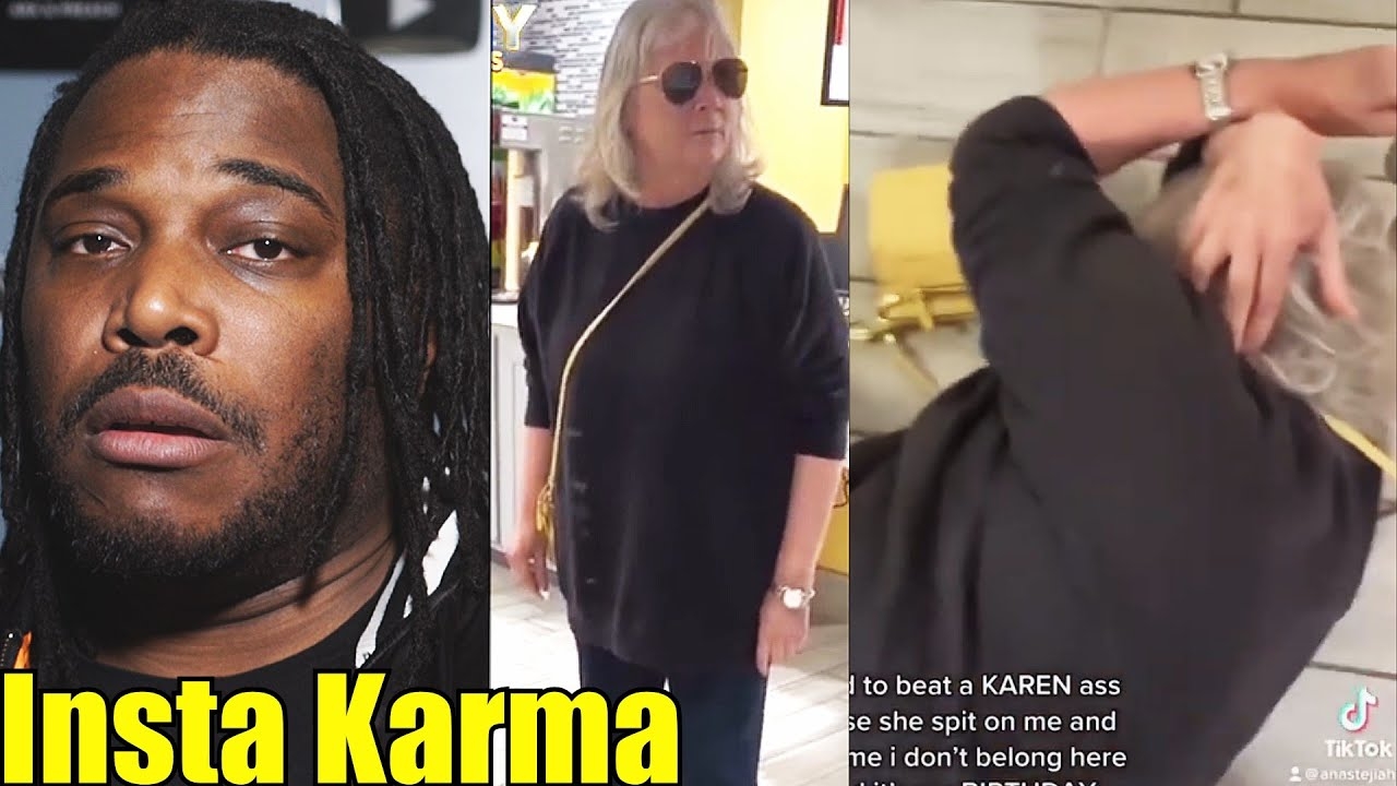 Karen Sp*ts On Someone... GETS INSTA JUSTICE