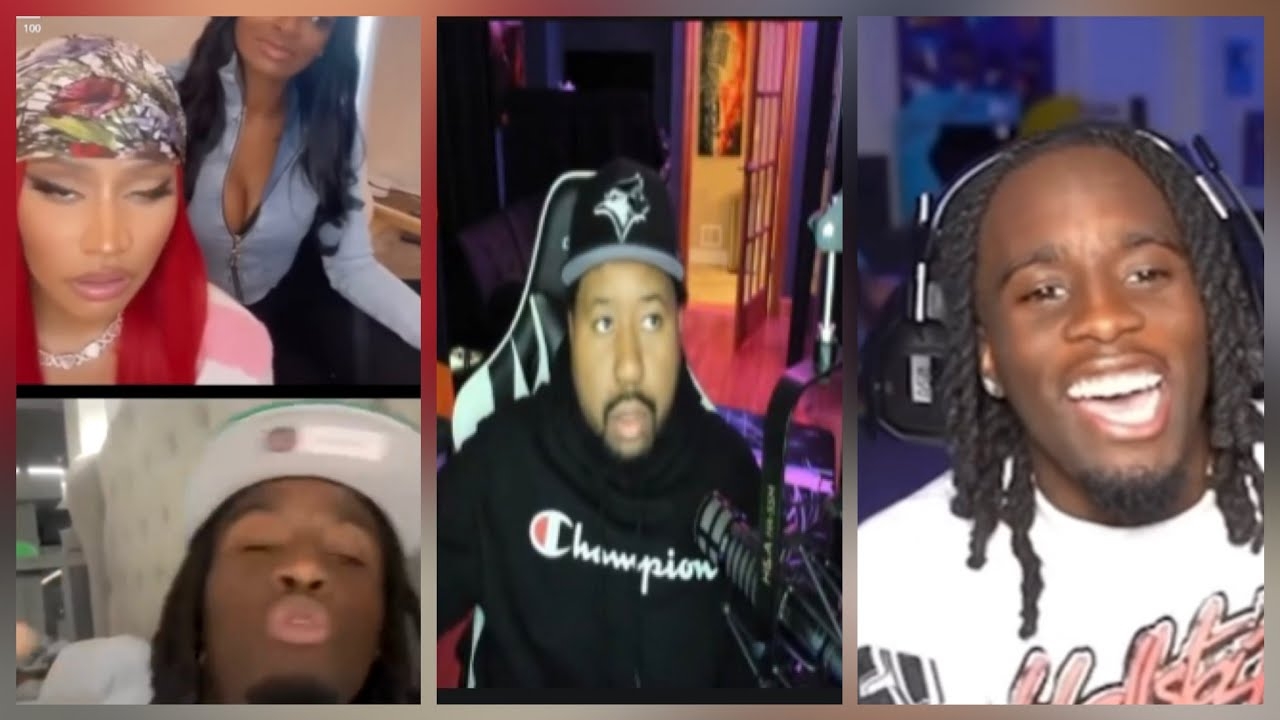 Cringe? DJ Akademiks reacts to Kai Cenat , Nicki Minaj & Brooke Bailey ig Live & awkward moments!