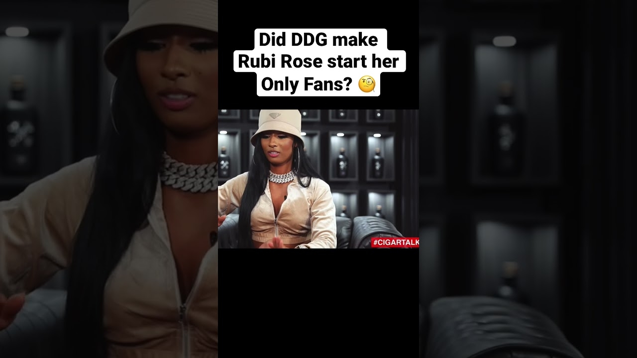 Did DDG get Rubi Rose to create her Only Fans page?