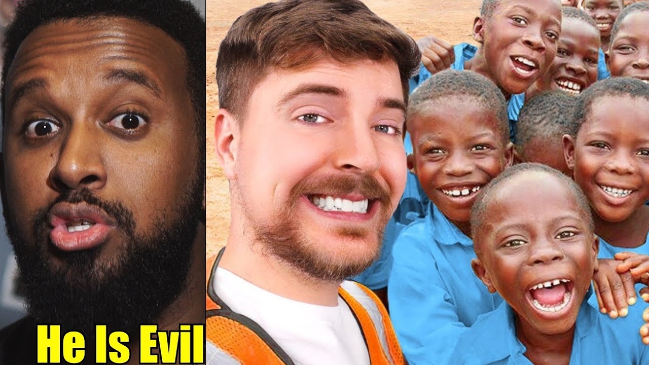 @MrBeast Is An Evil Wh*te Man For Helping.