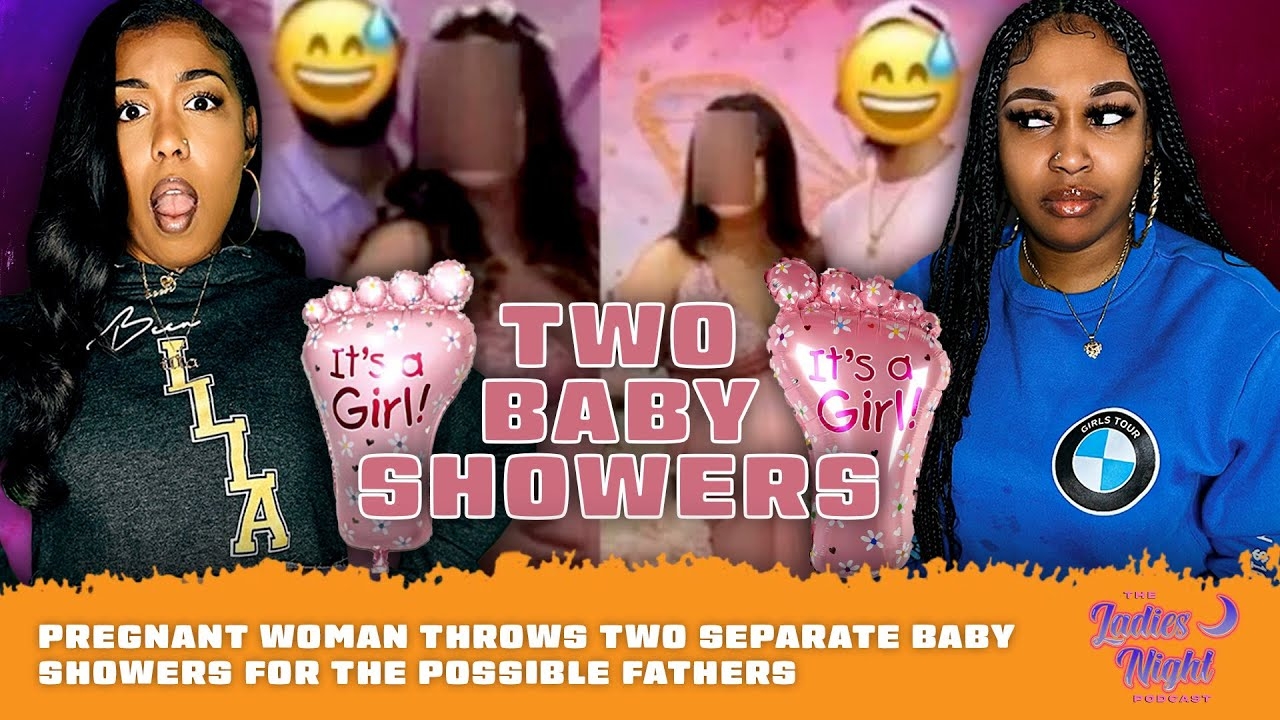 Pregnant Woman Throws Two Seperate Baby Showers For The Possible Fathers