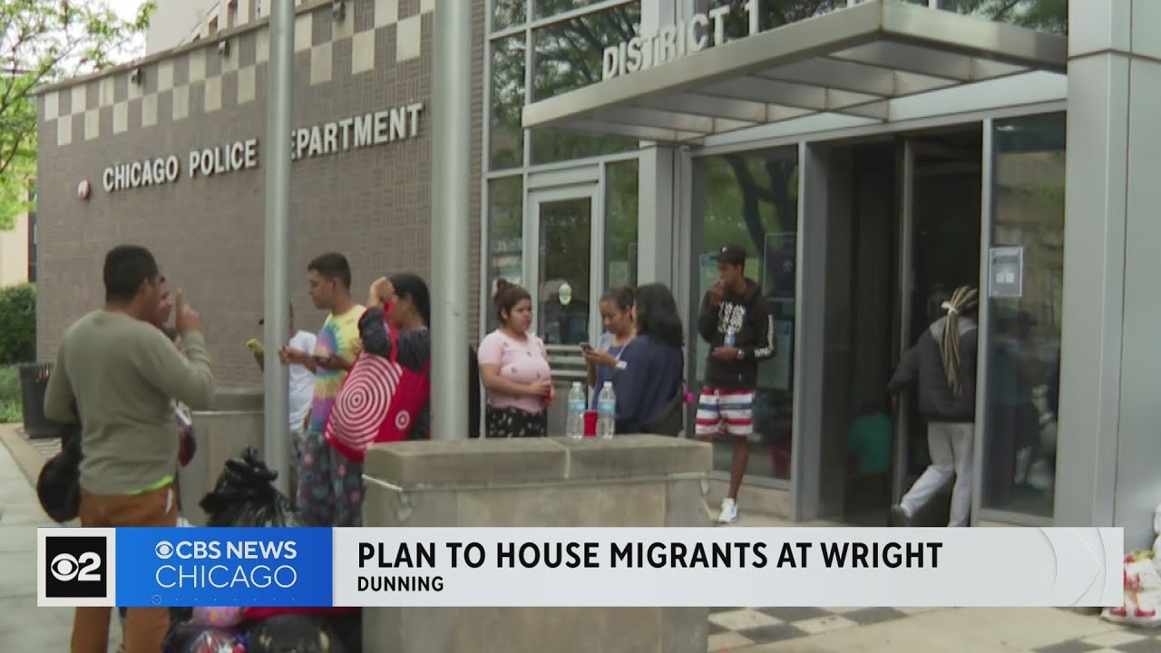 Migrants in Chicago to temporarily be relocated to Wright College