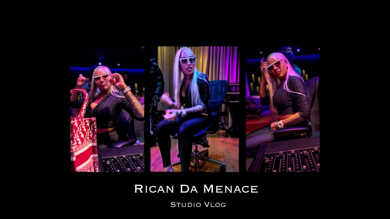 Rican Da Menace Vlog #1 - Atlanta Studio Session