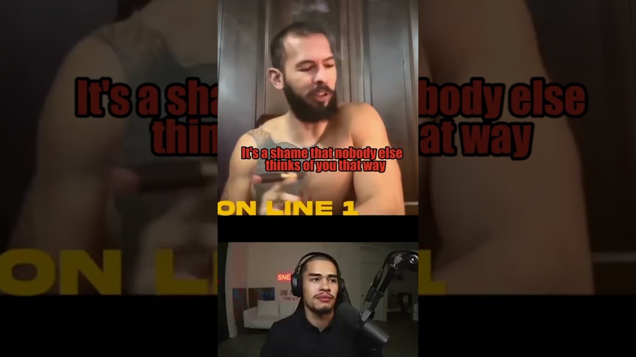 Sneako reacting to Andrew T@te interwiew with Matt Shea