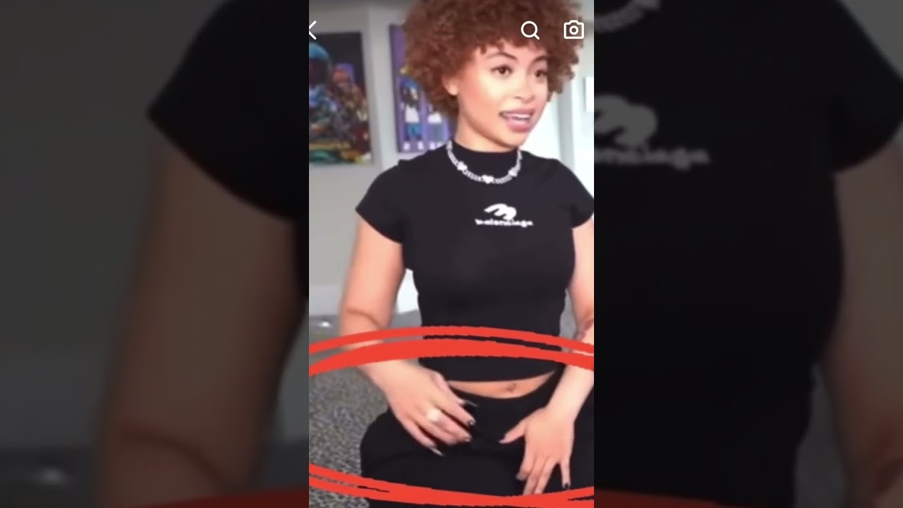 ICE SPICE CAUGHT PLAYING WITH HERSELF IN FRONT OF KAI CENAT #icespice