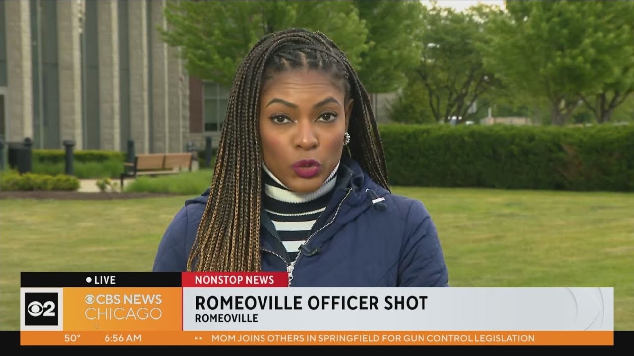 Streaming Live CBS 2 News: Suspect in custody after officer shot in Romeoville