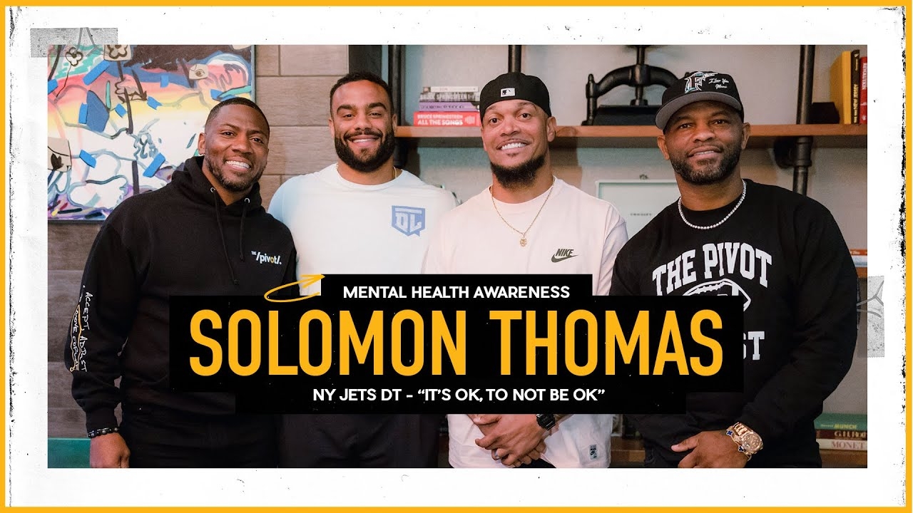 NYJ Solomon Thomas Shares His Familys Loss in Hopes of Helping Others in Mental Health | The Pivot