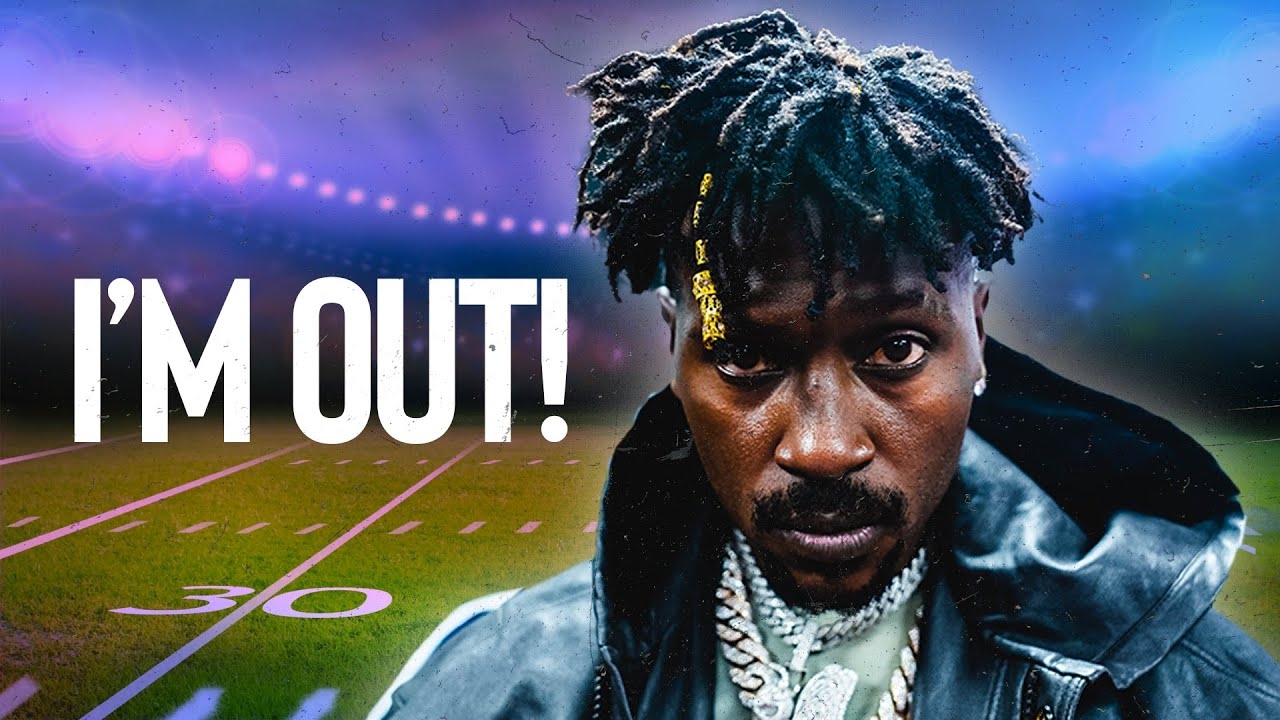 Reason Why Antonio Brown Walked Off The Field