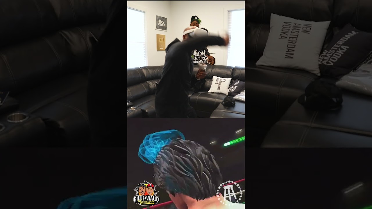 Gillie KO's Wallo In VR