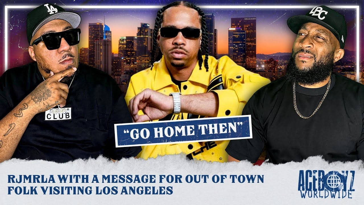 RJMrLA With A Message For Out Of Town Folk Visiting Los Angeles