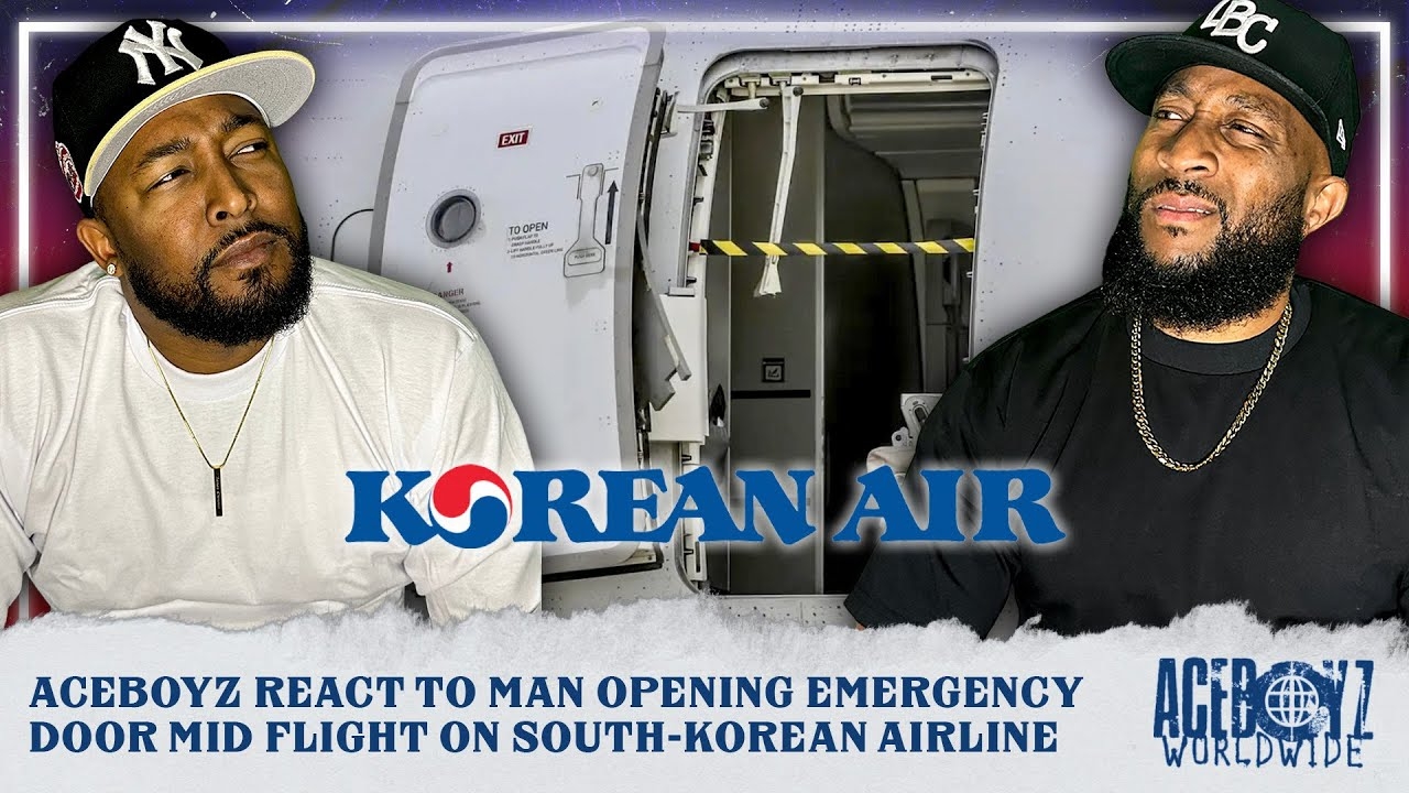 AceBoyz React To Man Opening Emergency Door Mid Flight On South-Korean Airline