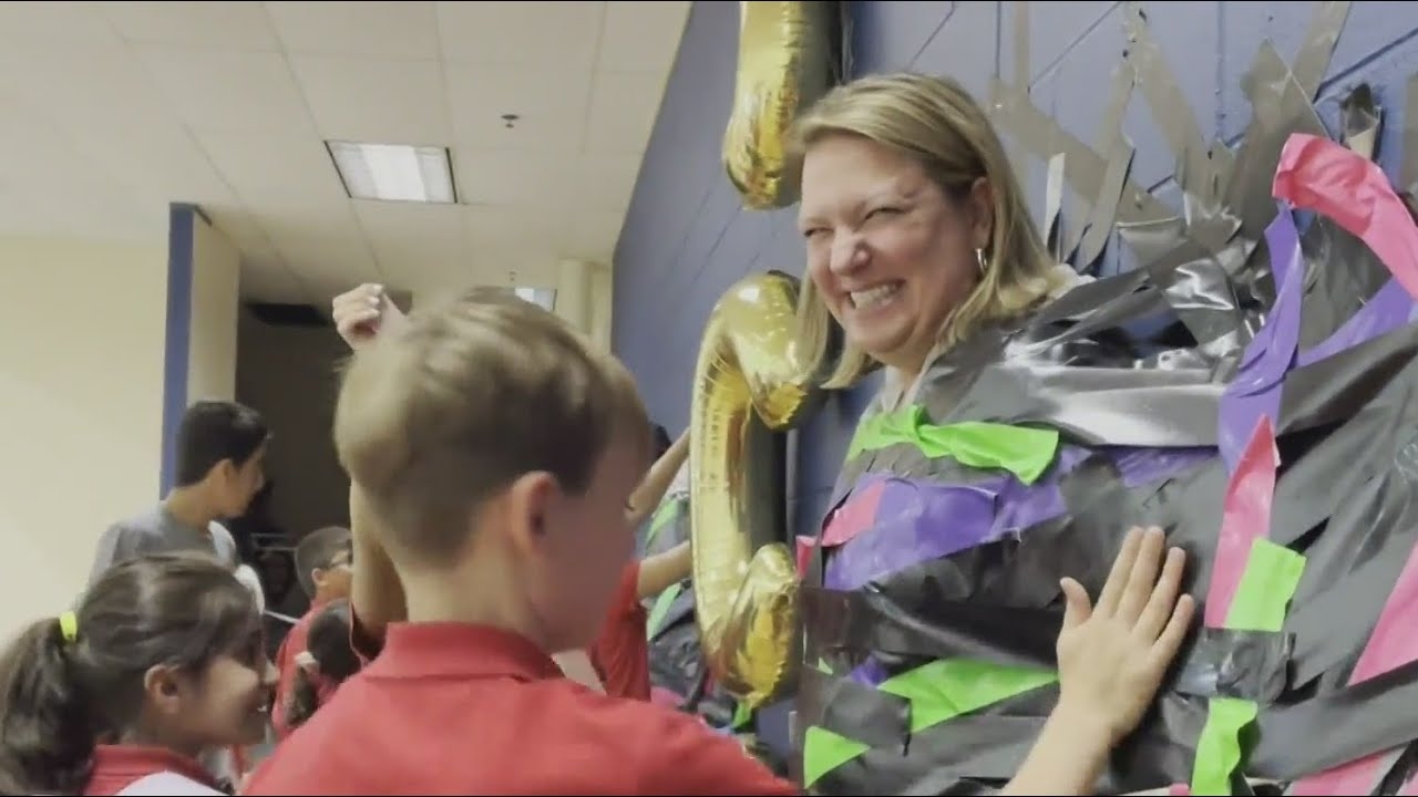 Glenview principal, church leader stuck to wall with duct tape