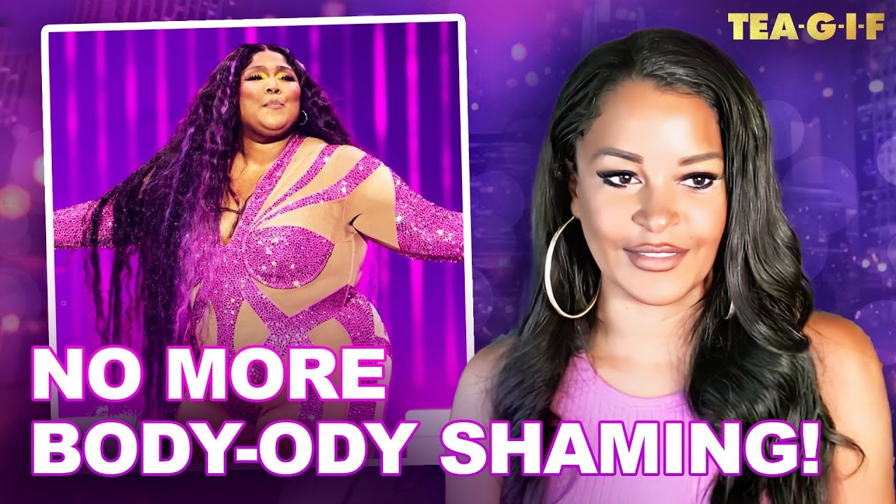Lizzo's Tired Of The Body Shaming! | Tea-G-I-F