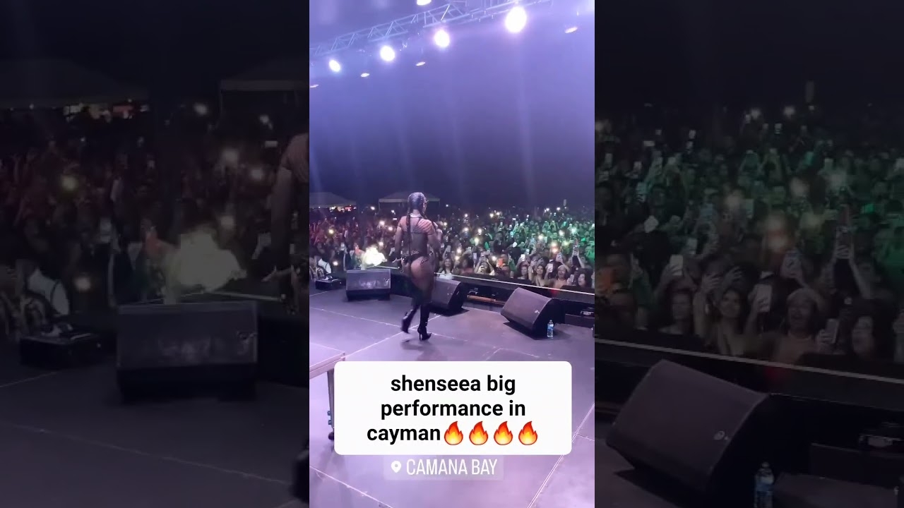 shenseea shell down cayman   shot