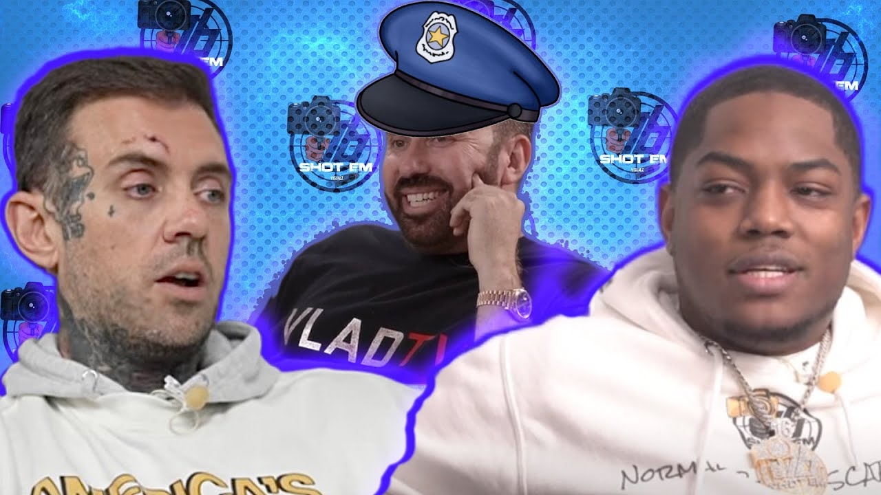 Adam22 & 16ShotEm discuss people calling VladTv The Police Part 8