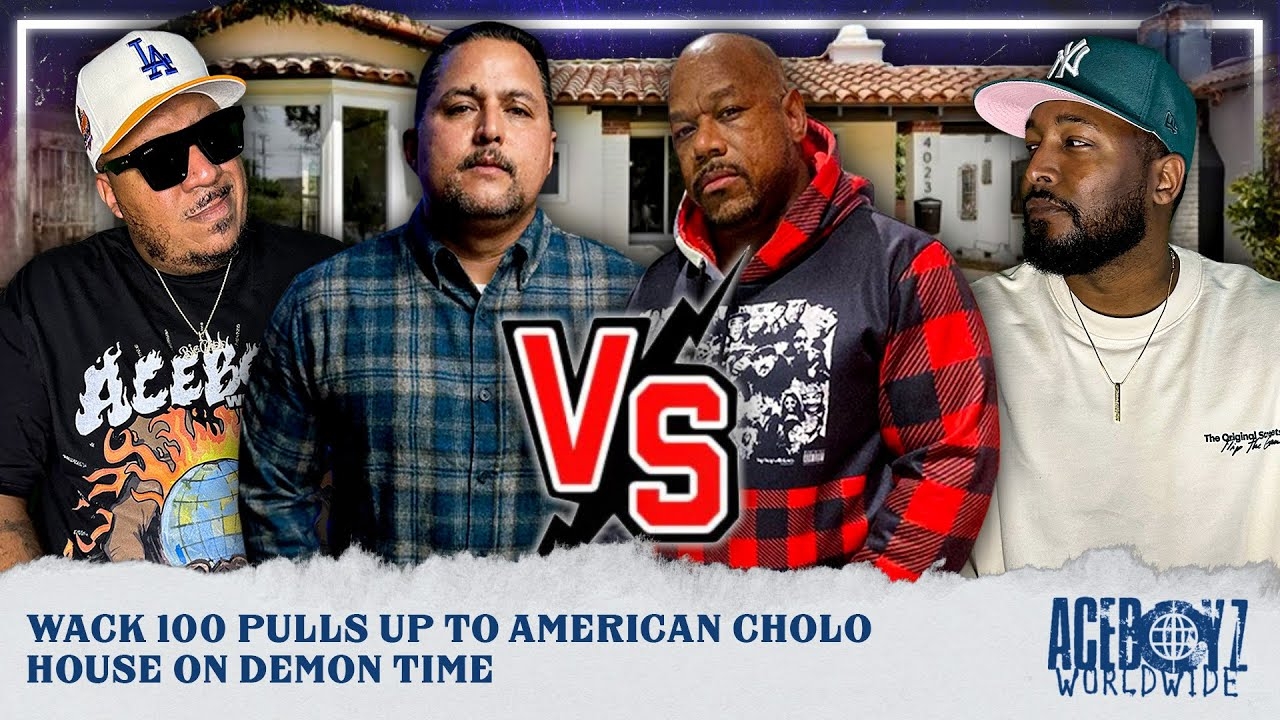 Wack 100 Pulls Up To American Cholo House On Demon Time