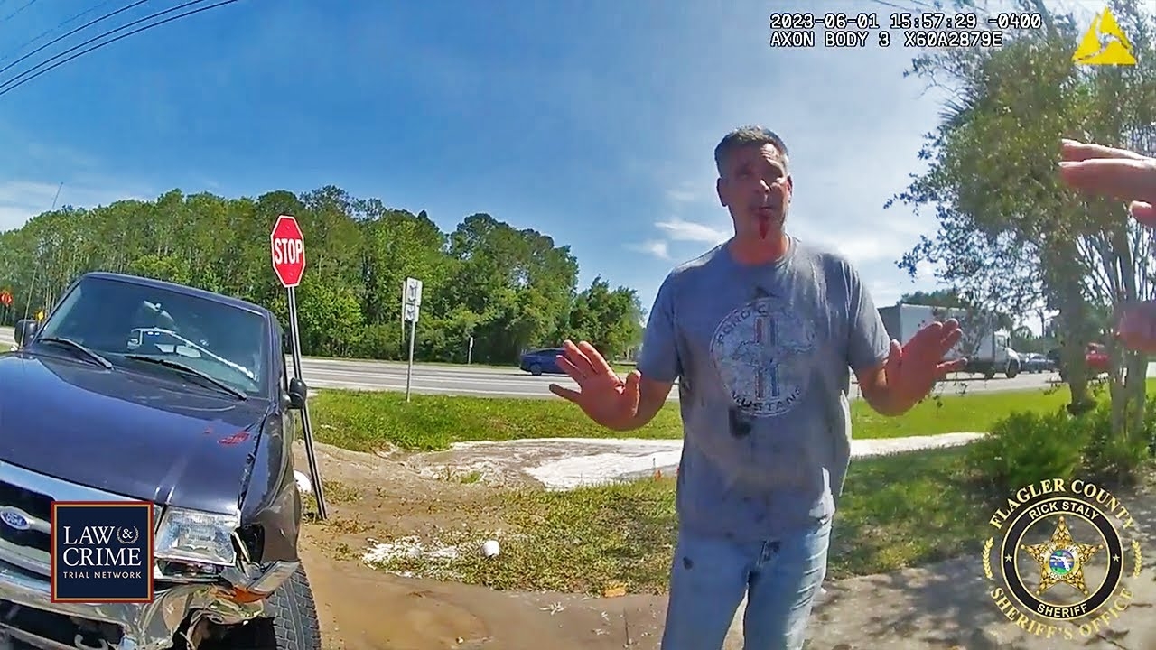'You Just Grabbed My Nuts!': Cop Wrestles DUI Suspect After He Crashes into Fire Hydrant
