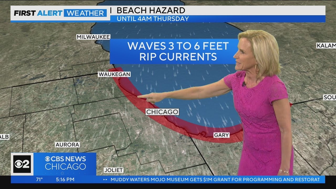 Chicago First Alert Weather: Dangerous rip currents along lake