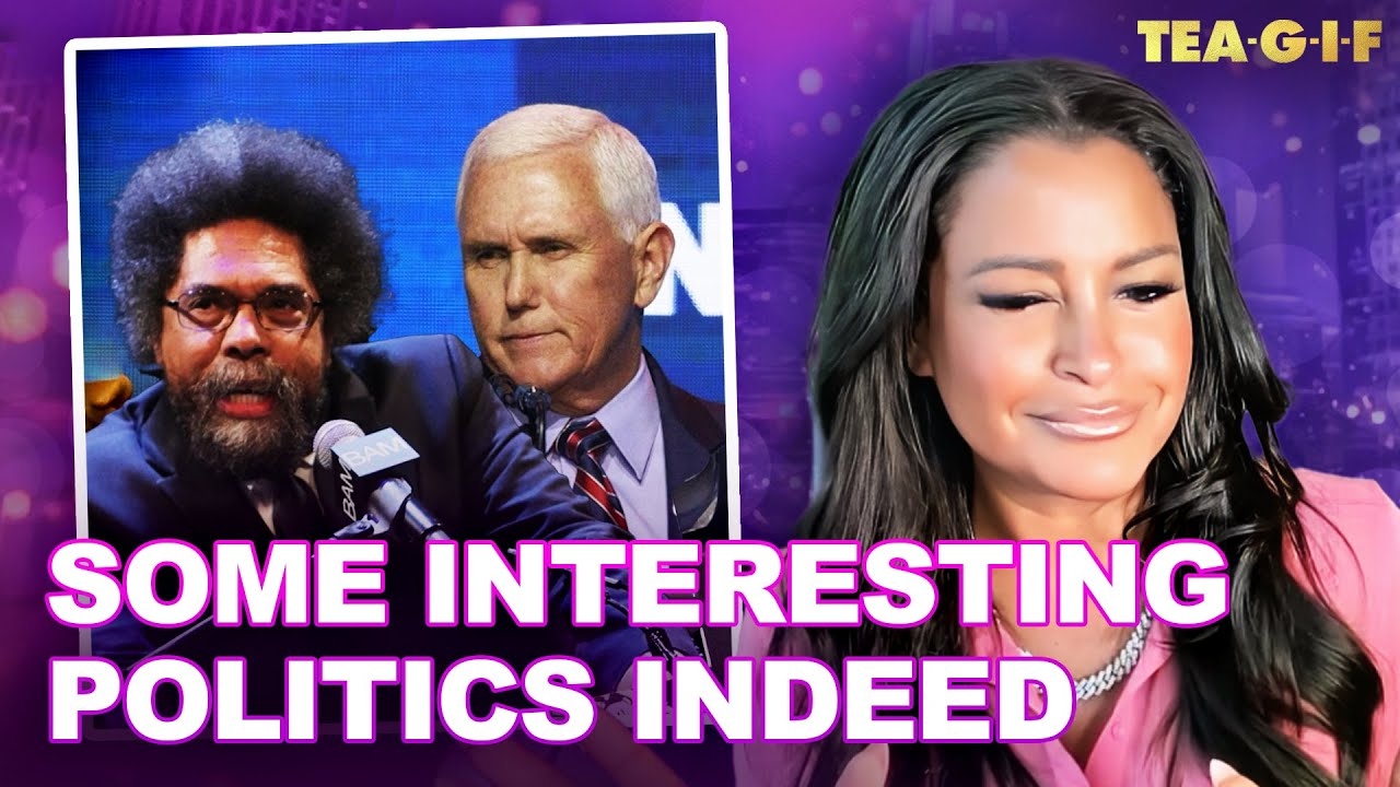 Cornel West & Mike Pence Announce Run For Presidency | Tea-G-I-F