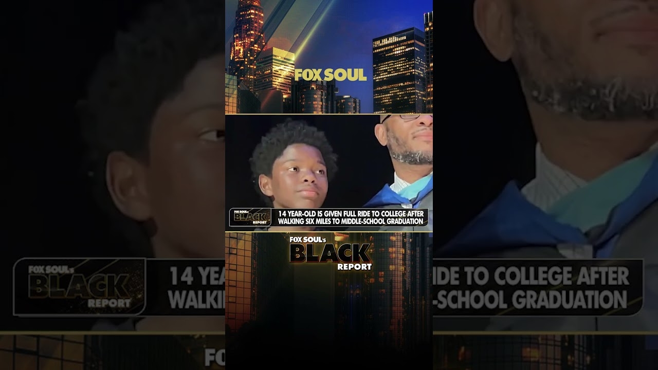 Determined 14yo Missouri Boy Walks SIX MILES to 8th Grade Graduation | FOX SOUL's Black Report