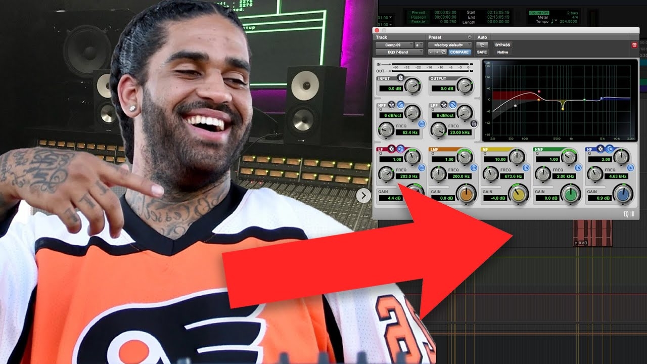 HOW MIXED BY ALI EQS VOCALS