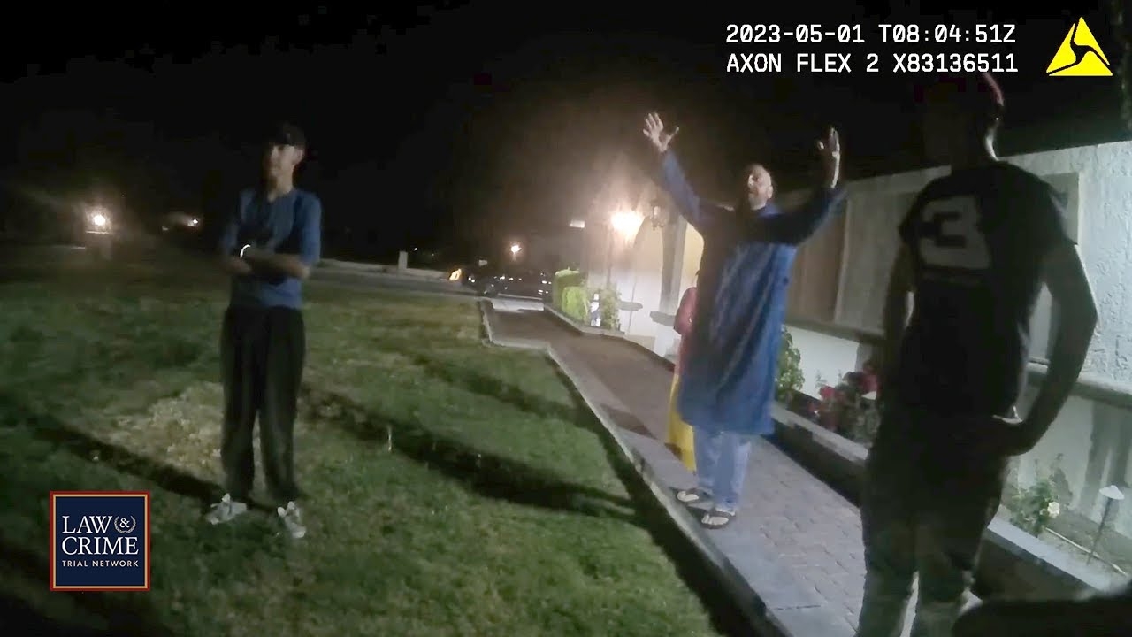 Bodycam: Cops Investigate Alleged UFO Crash and Green Colored Alien Sighting in Las Vegas