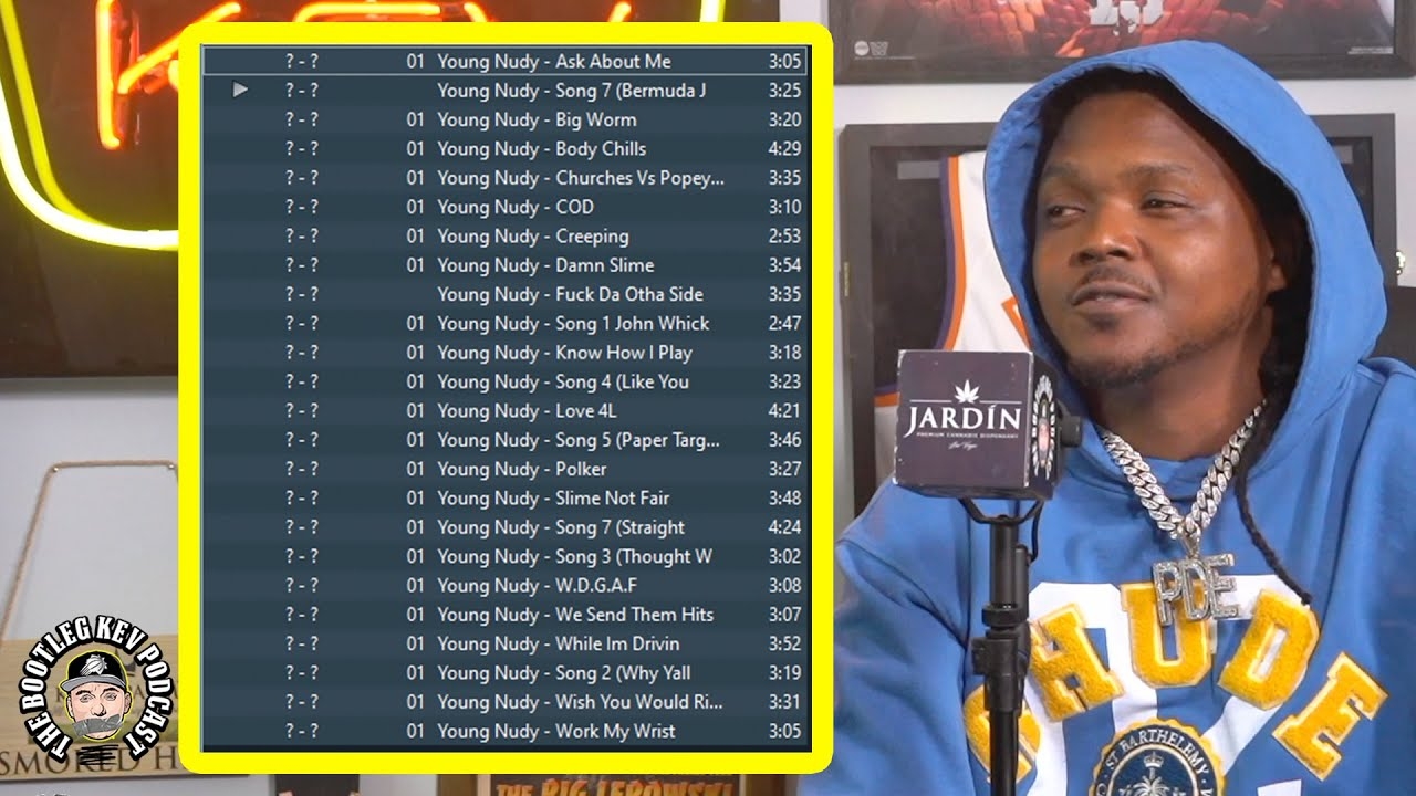 Young Nudy on Having Over 200 Songs Stolen & Leaked