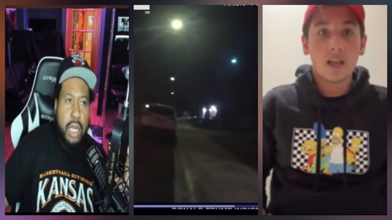 Aliens In my Backyard! Akademiks reacts to viral clips of Aliens in Nevada Backyard & dude's video!