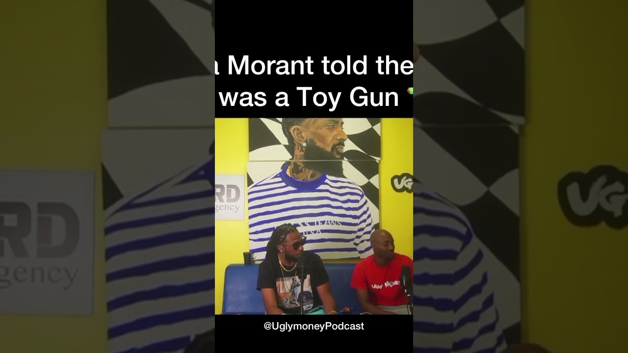#JaMorant told #NBA the gun in the video was a toy