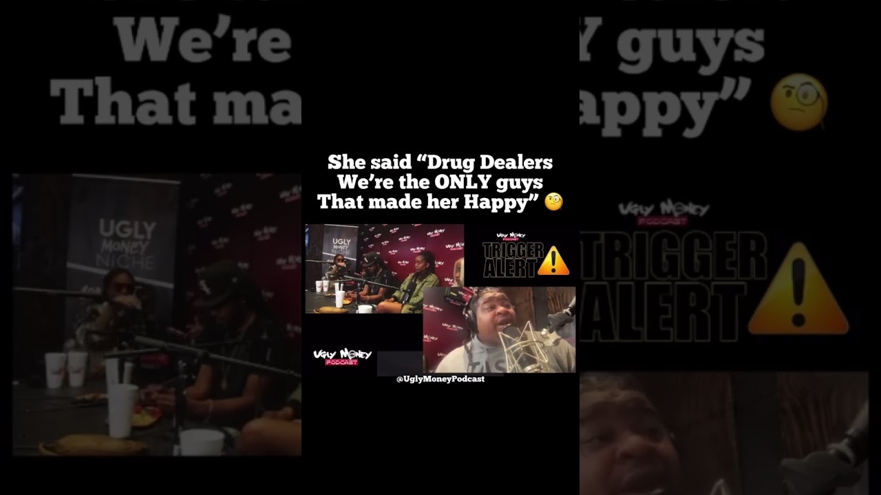 She says #DrugDealers are the only guys that make her happy