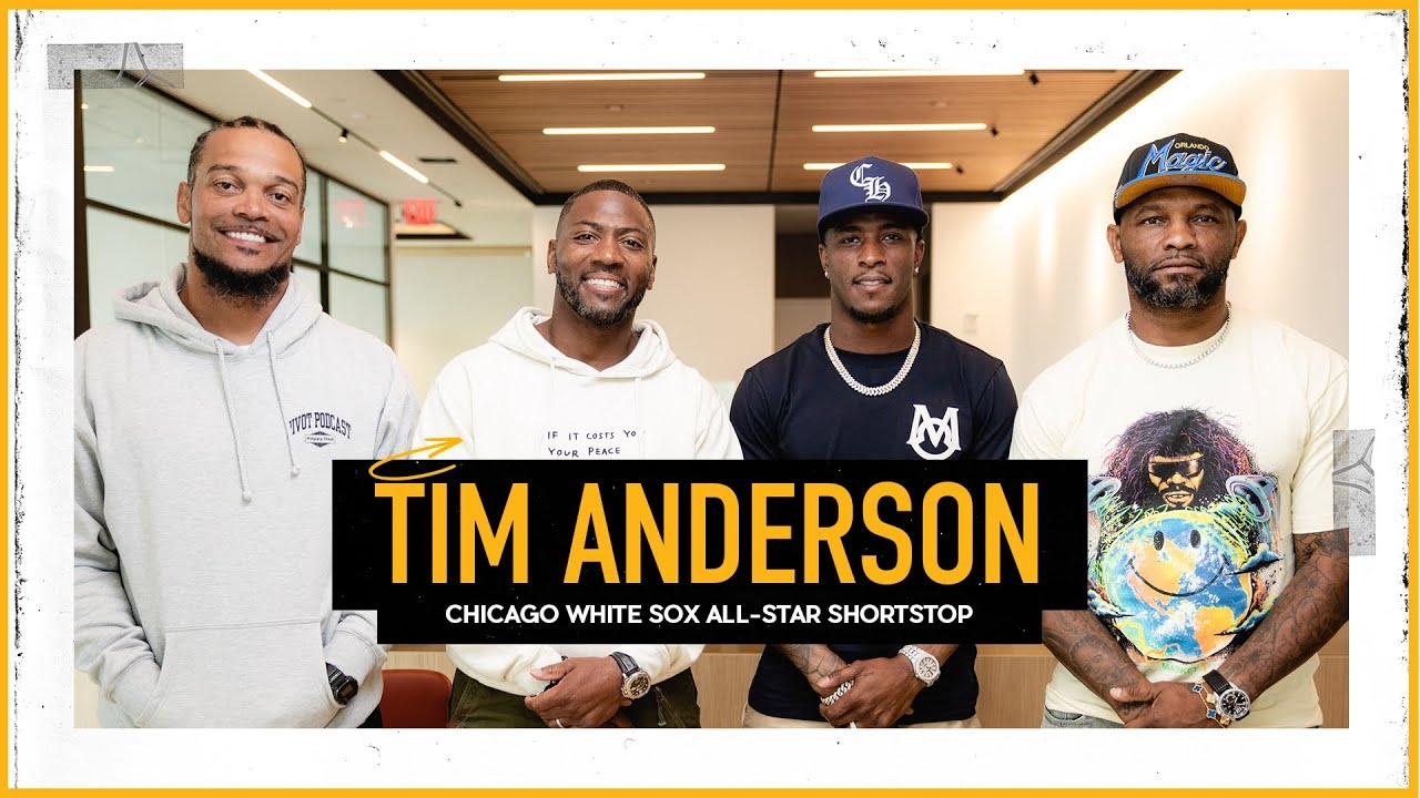 MLBs Tim Anderson Style & Swag in Baseball, Path to Being Great, Growth & Accountability | Pivot