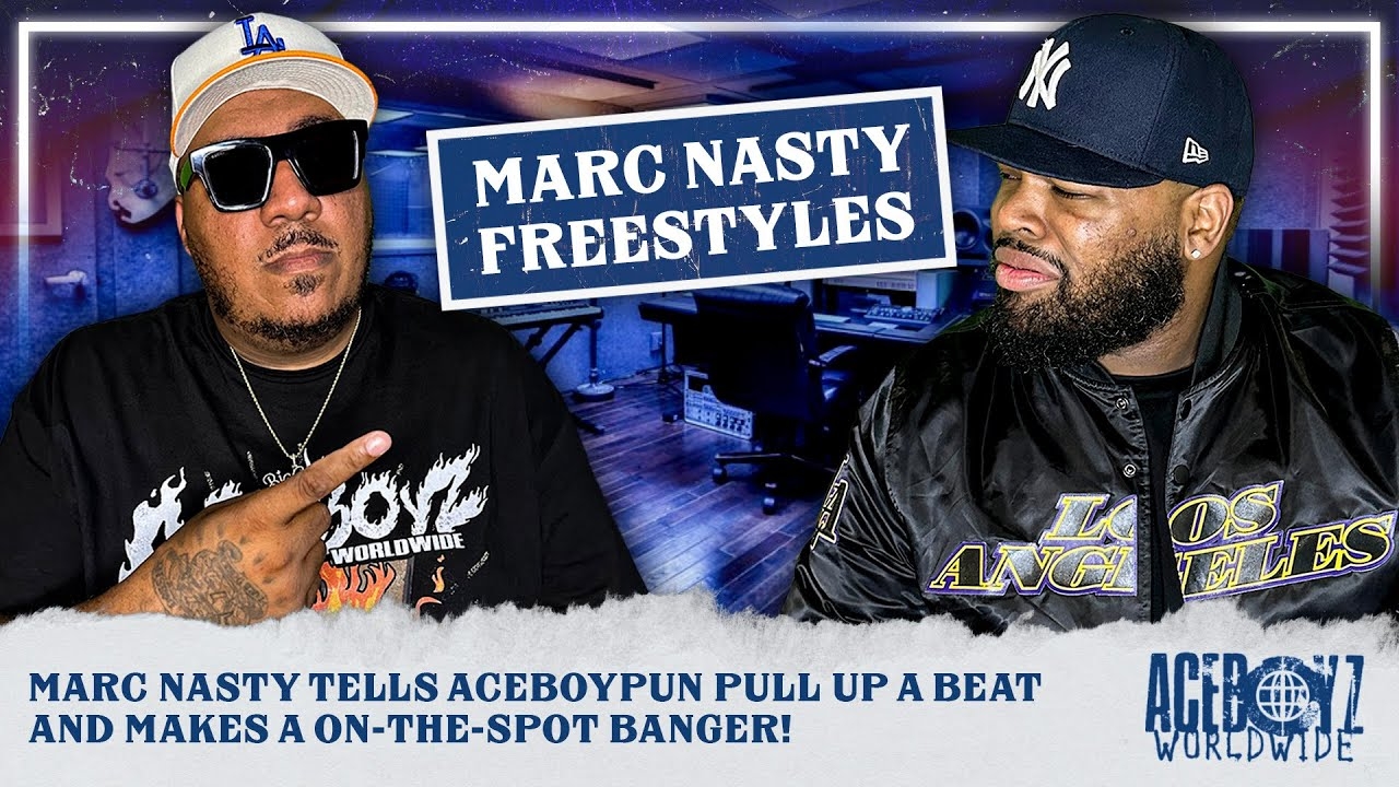 Marc Nasty Tells AceBoyPun Pull Up A Beat and Makes A On-the-Spot Banger!